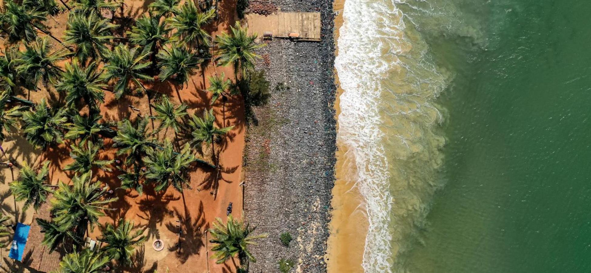 Saffronstays Stella Maris - Luxury Beach Front Villa Near Redi Beach Querim Exterior photo
